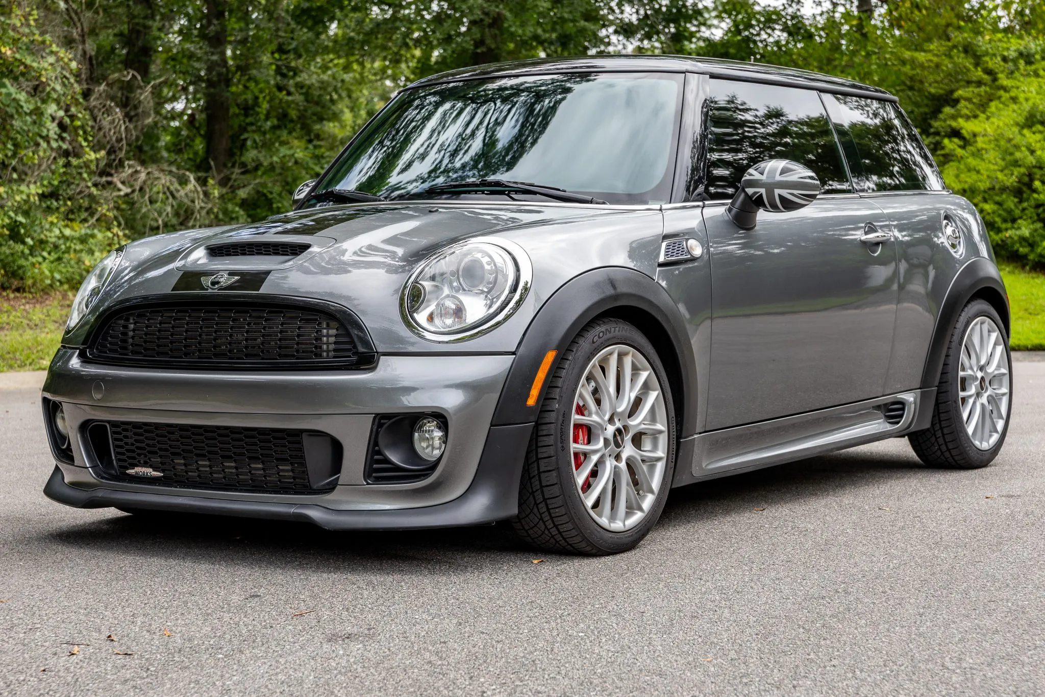 Front Bumper Cover For 2007-2010 Mini Cooper S & John Cooper Works - Primed, No Aero Package, Fog Light Cut-Out